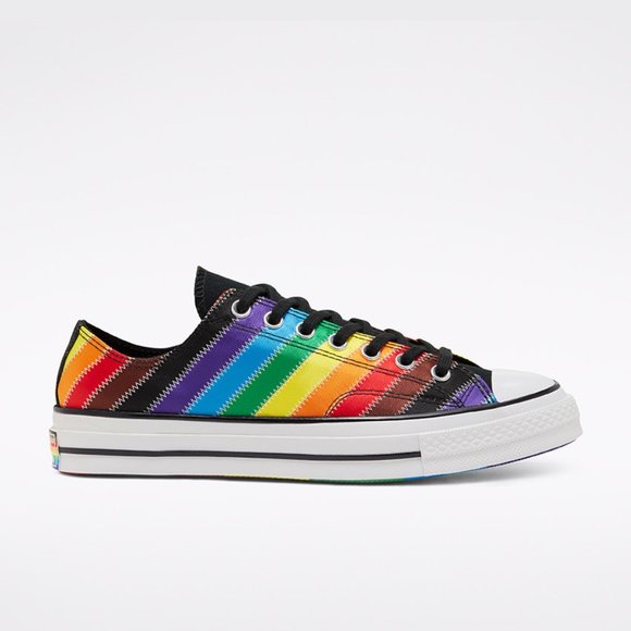 Converse Chuck 70 Ox Pride 167756C White/Black/Dark Roast Unisex  11.5 Men's - Picture 3 of 10